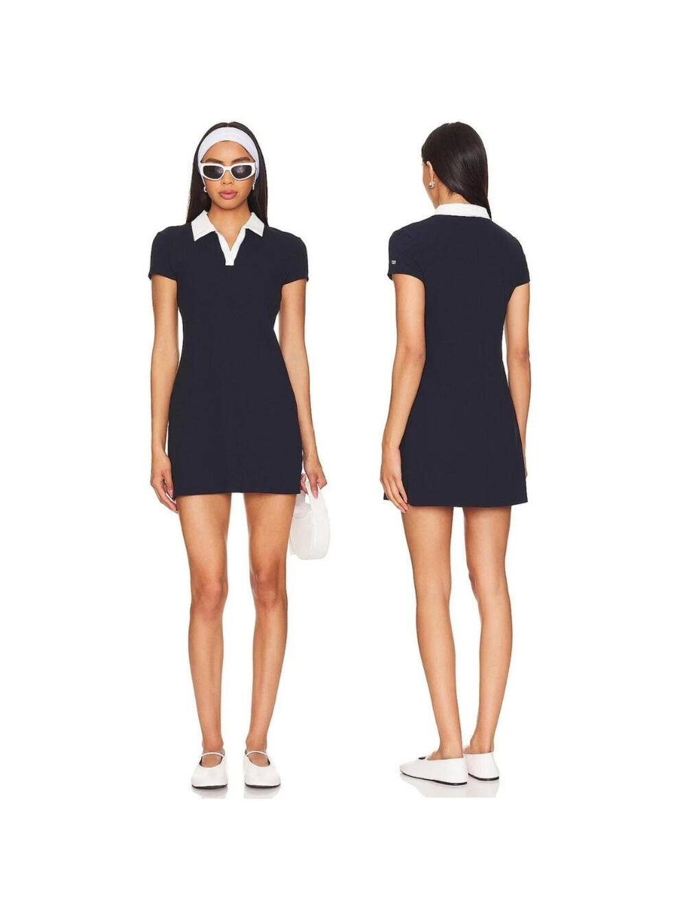 Splits59 Polo Airweight Mini Polo Dress Country Club Preppy size XS $168msrp